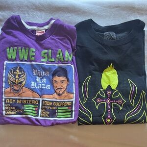 Bundle - 2 WWE Rey Mysterio Tee Shirts